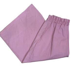 Taylor Jay  Cotton Culotte Her Edition Pink Pants Size S NWT